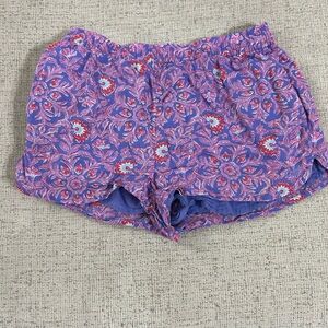 Vineyard Vines Vibrant Pink and Purple Patterned Shorts